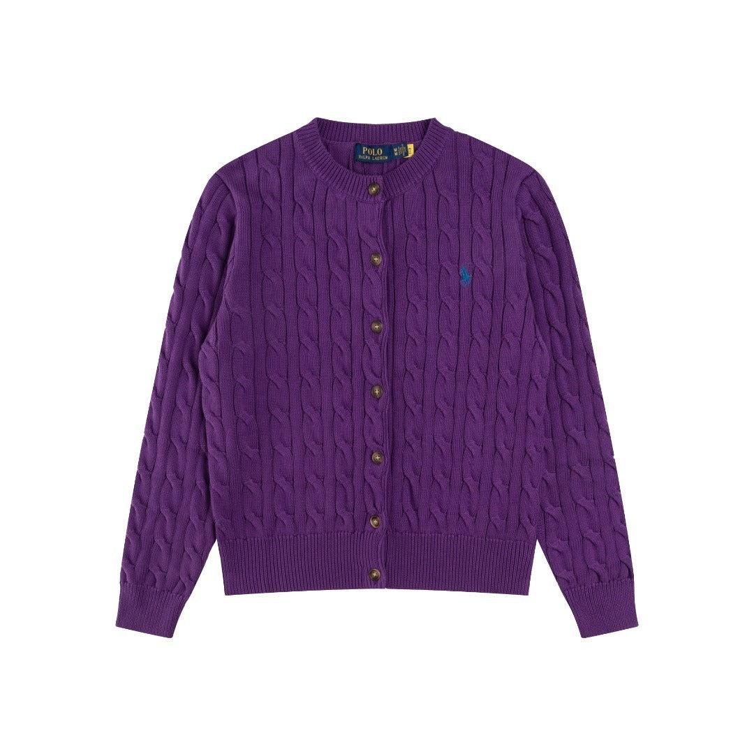 RL Cable-Knit Cardigan