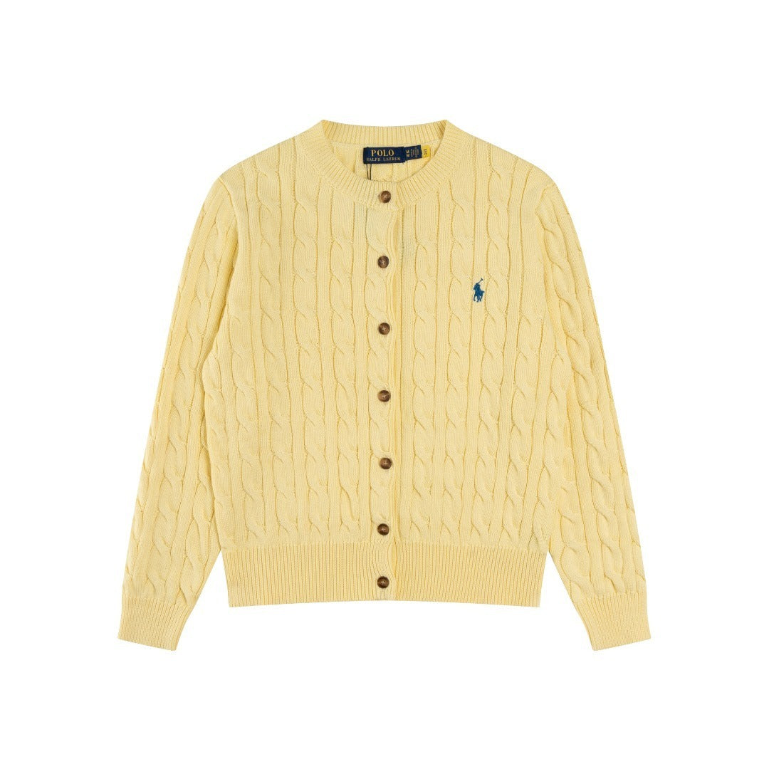 RL Cable-Knit Cardigan