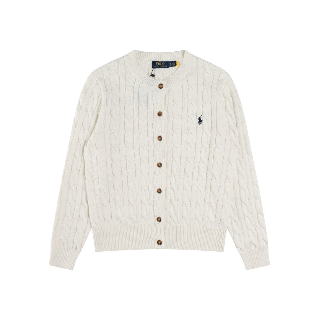 RL Cable-Knit Cardigan