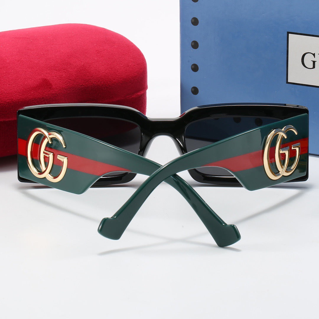 Cat-Eye  Square Frame Sunglasses