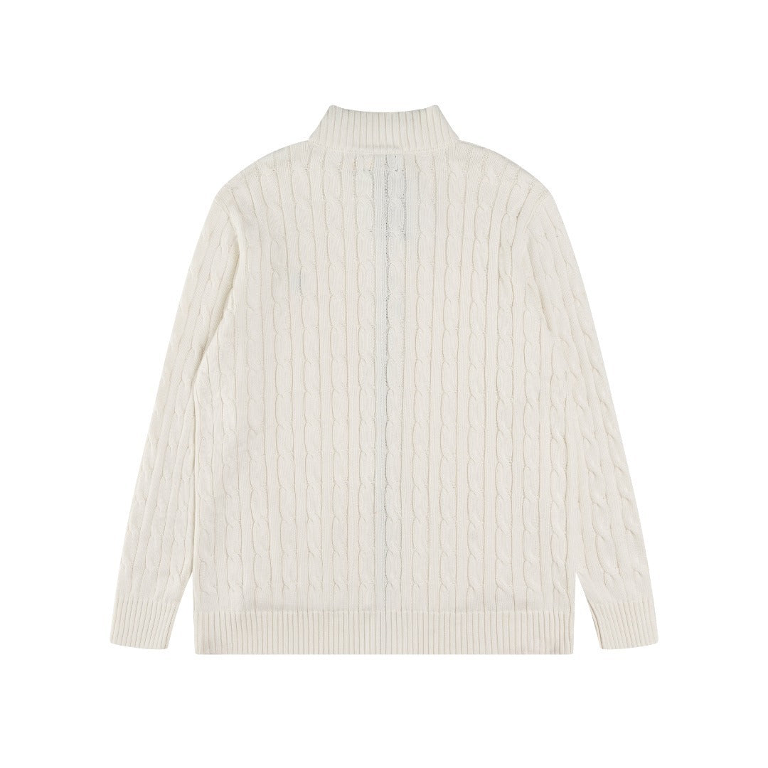 RL Cable-Knit Zip Cardigan