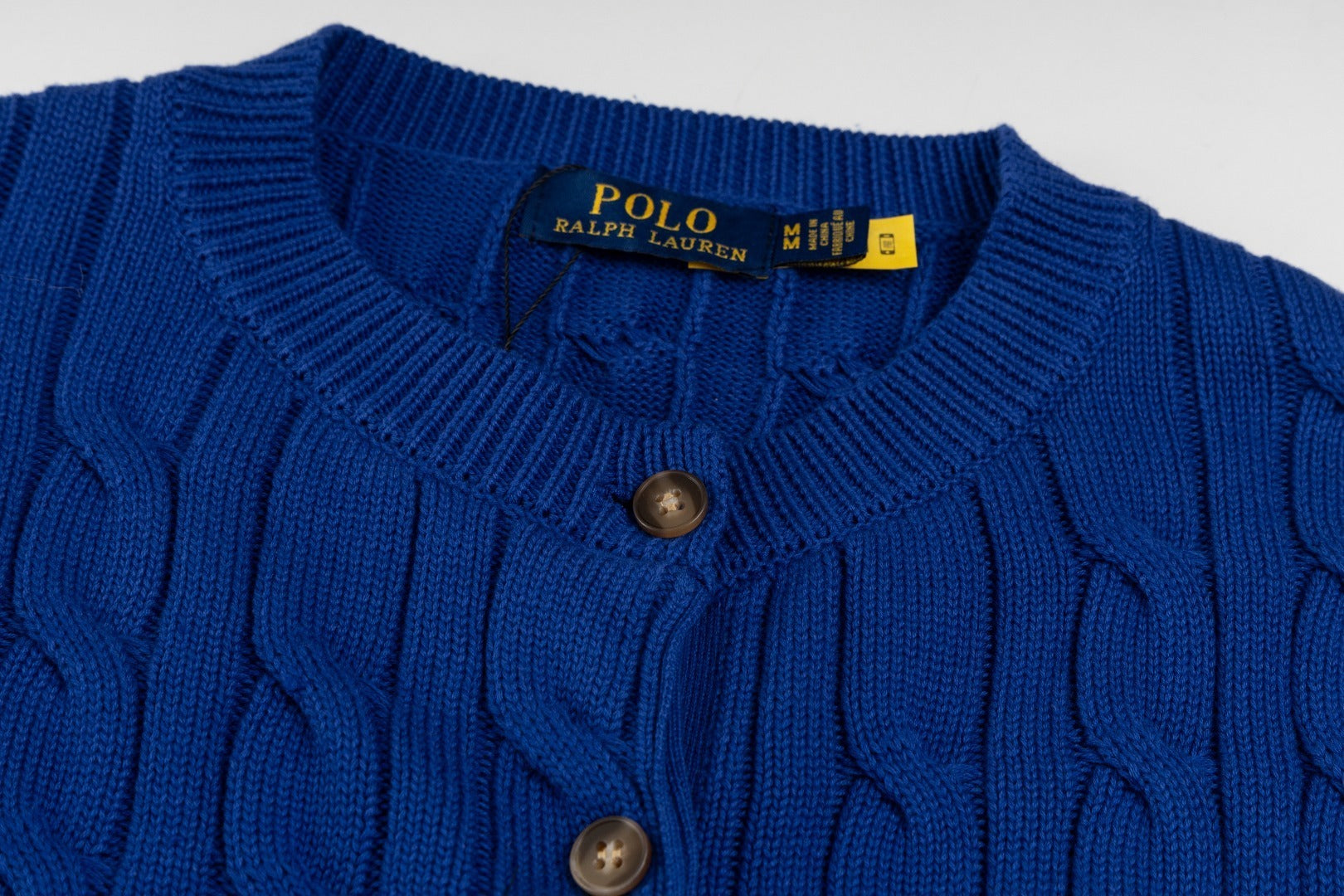 RL Cable-Knit Cardigan