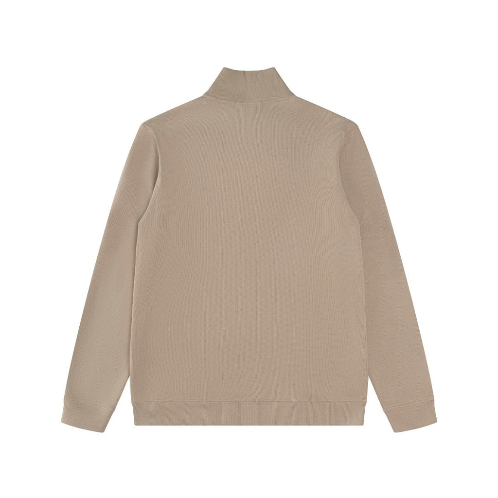 RL Ribbed Quarter-Zip Sweatshirt