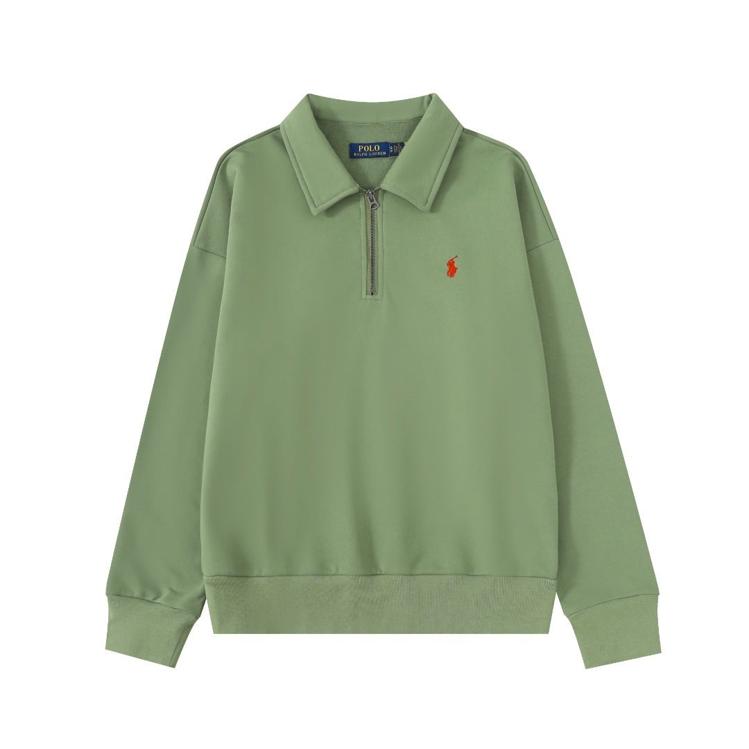 RL Quarter-Zip Polo Sweatshirt