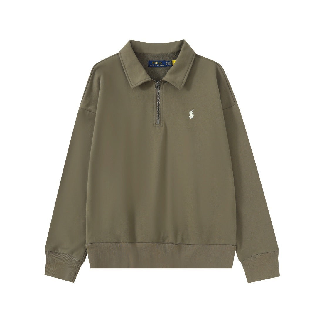 RL Quarter-Zip Polo Sweatshirt