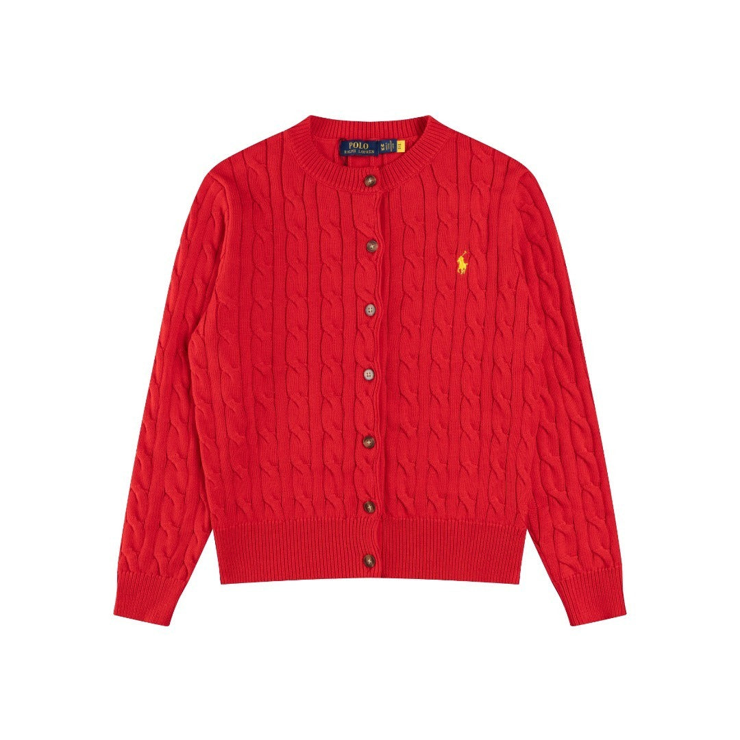 RL Cable-Knit Cardigan