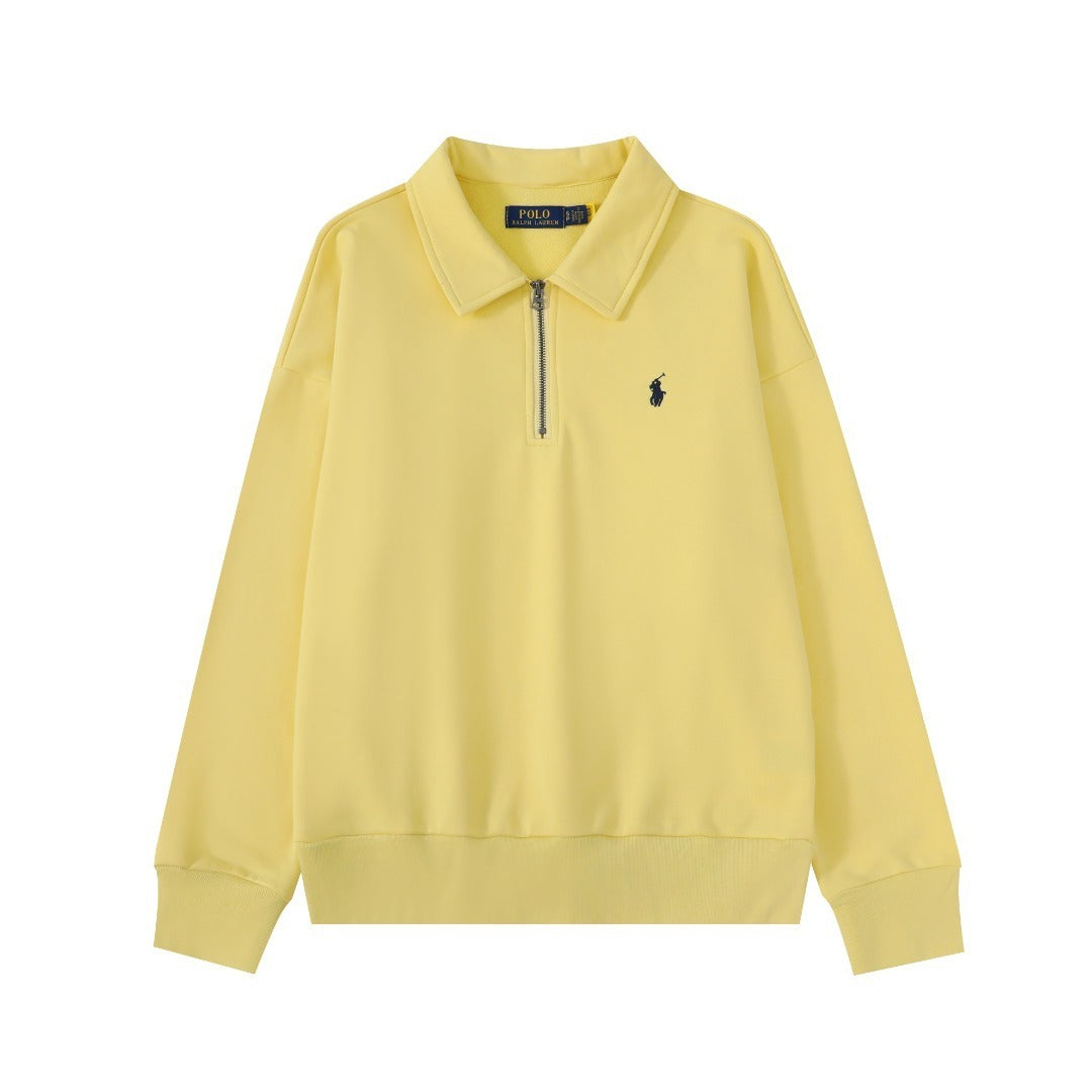 RL Quarter-Zip Polo Sweatshirt