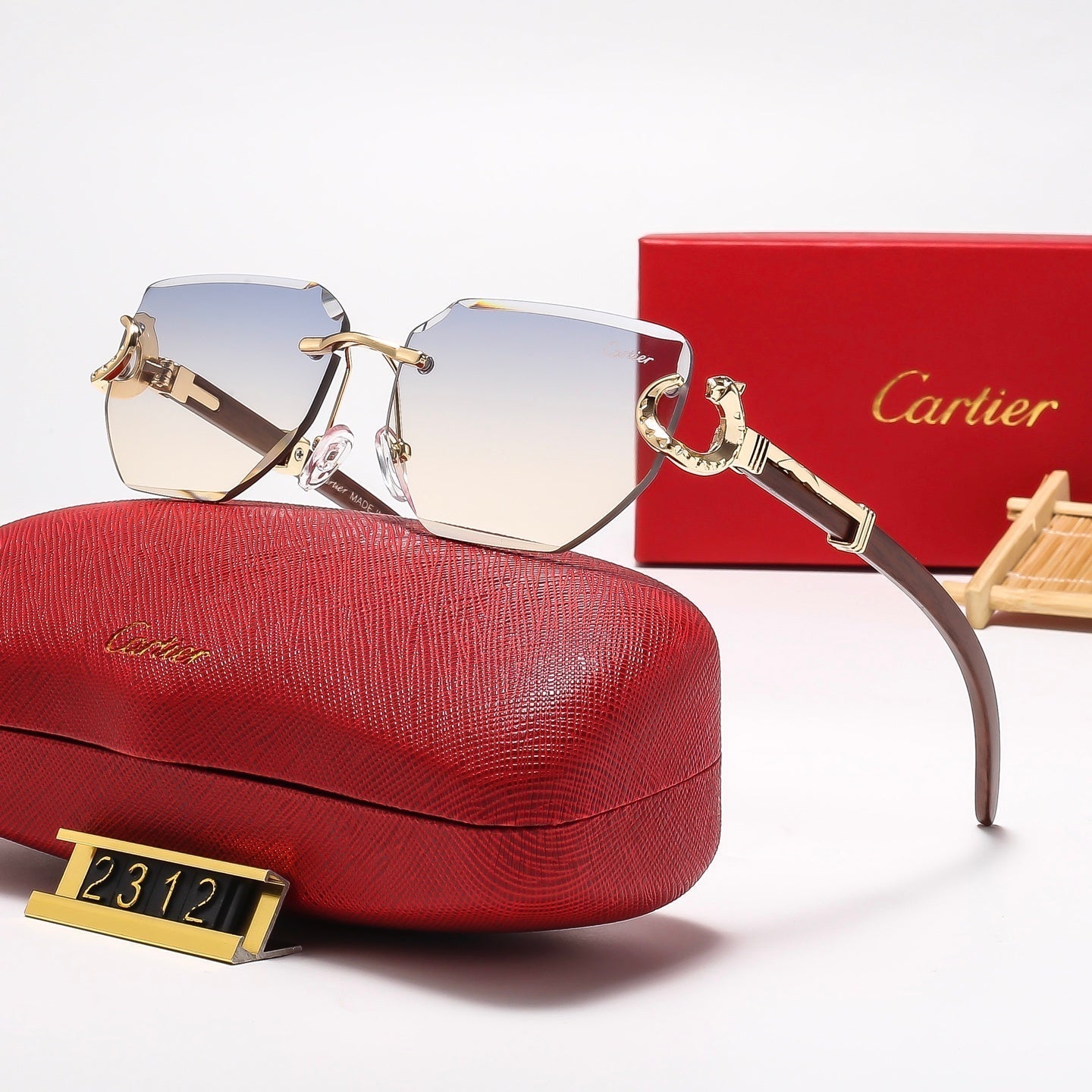 5 colors fashion sunglasses 2312