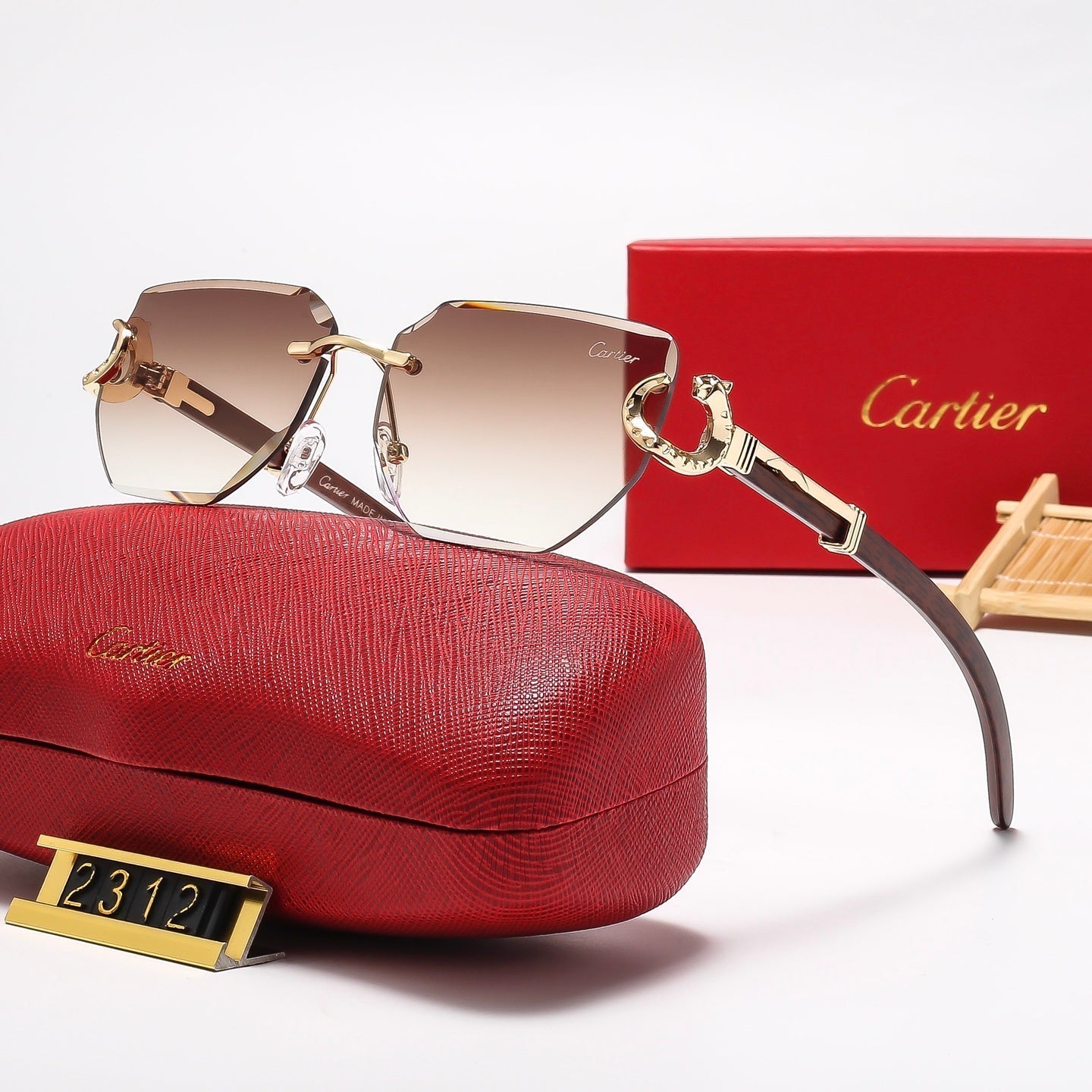 5 colors fashion sunglasses 2312