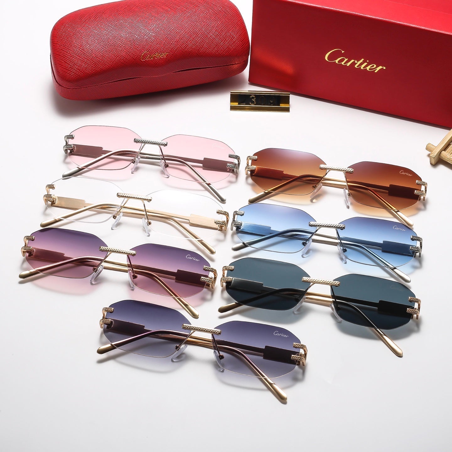 7 colors fashion sunglasses 2309